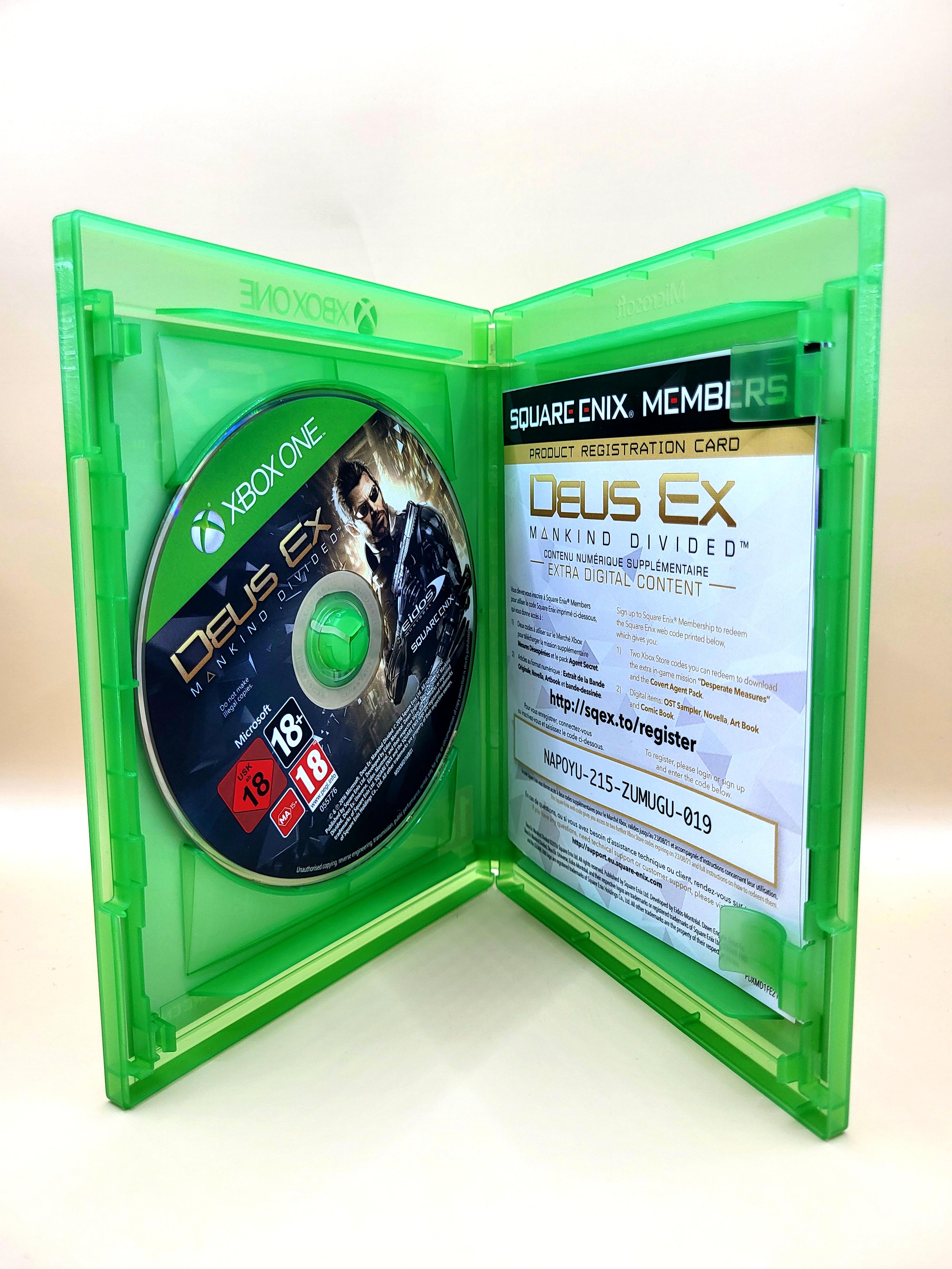 Deus Ex Mankind Divided Day One Edition - Xbox One