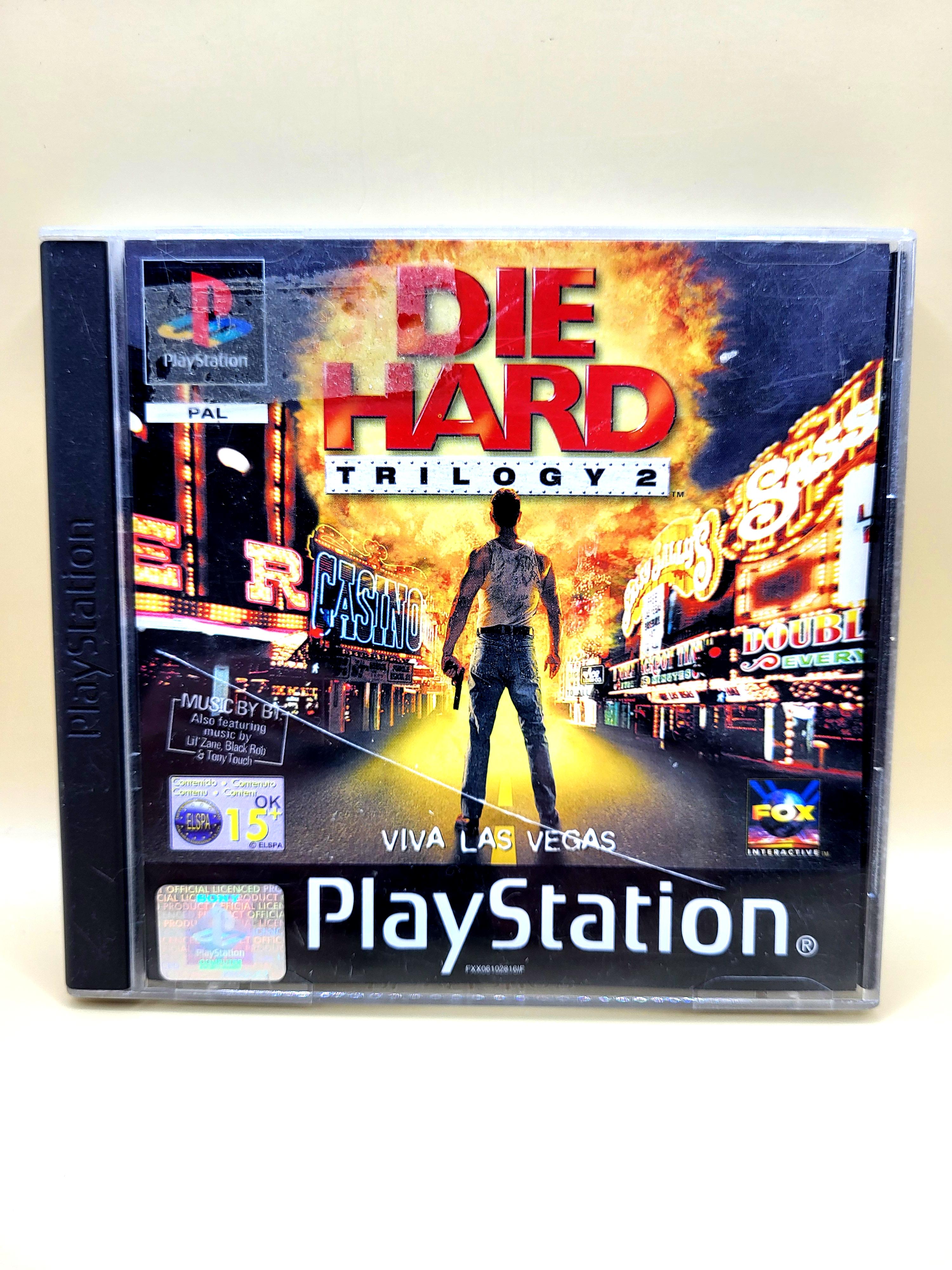 Die Hard Trilogy 2 Viva Las Vegas - PlayStation 1 - PS1
