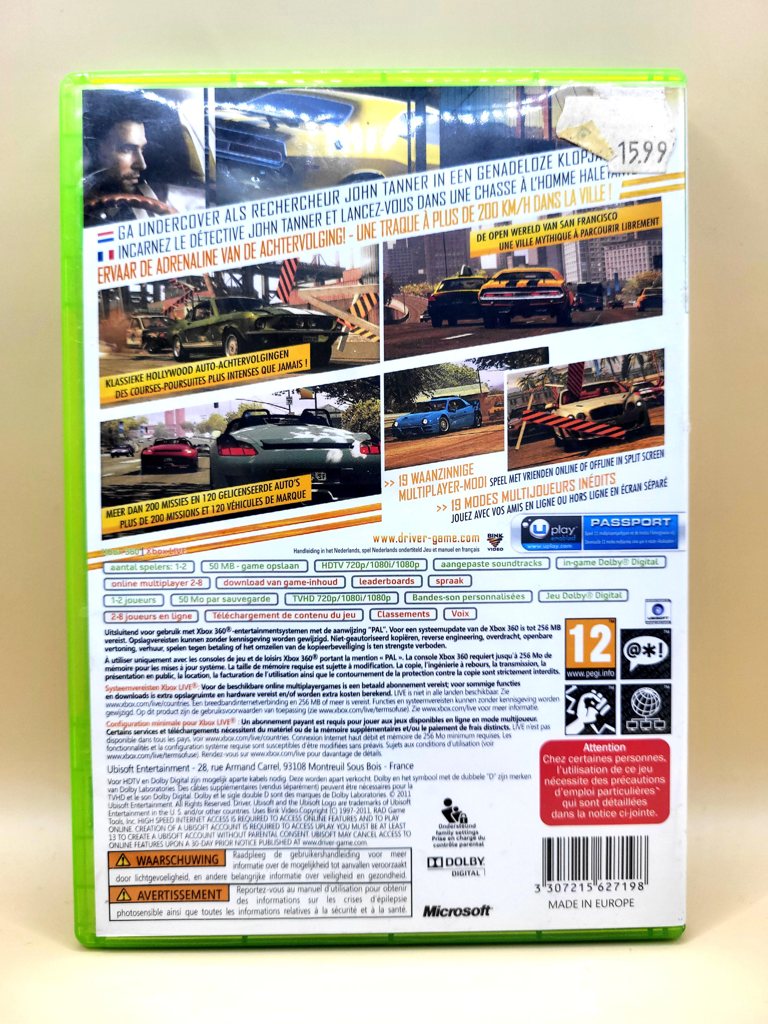 Driver San Fransisco - Xbox 360