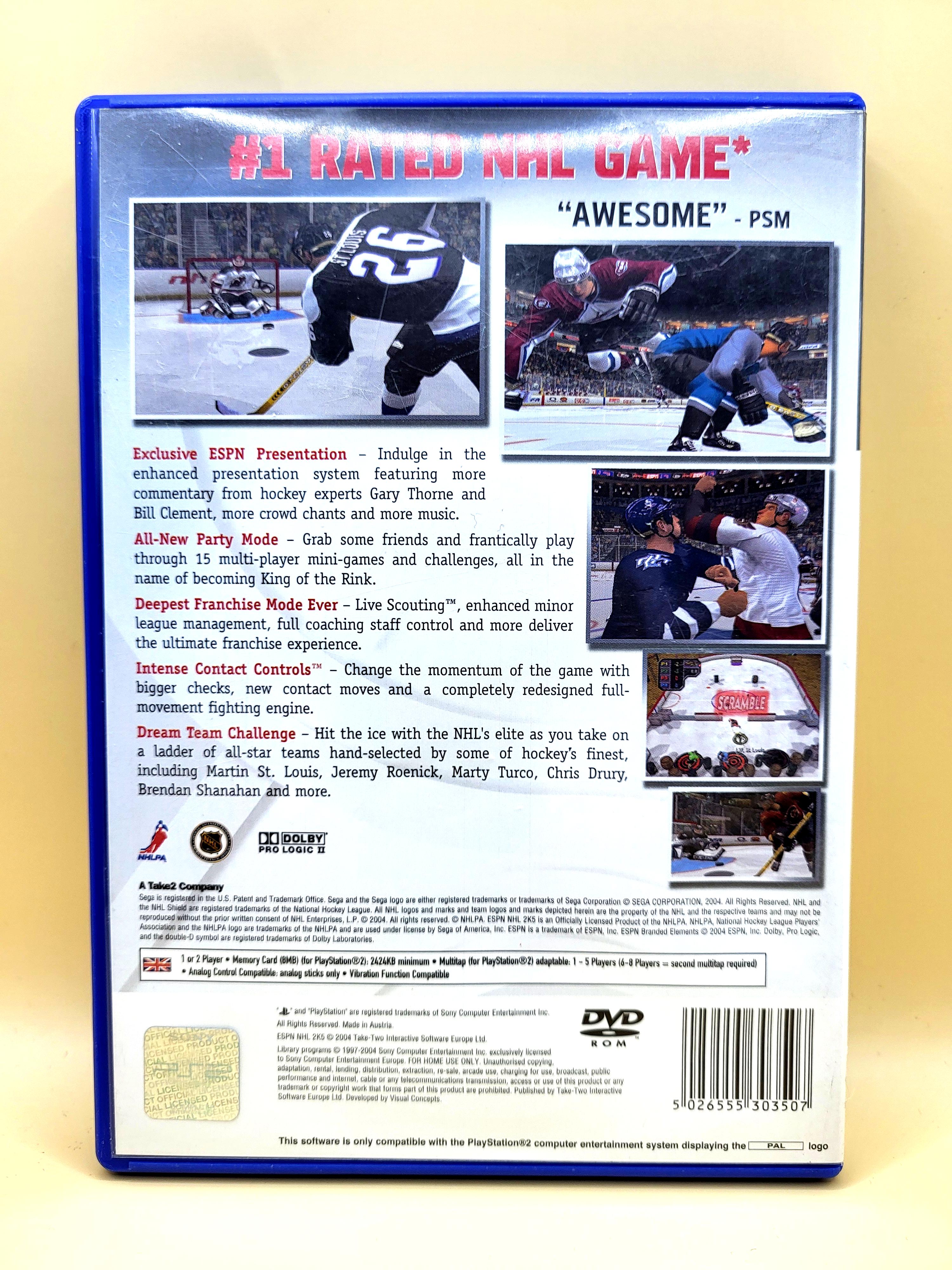 ESPN NHL 2K5 - PlayStation 2 - PS2
