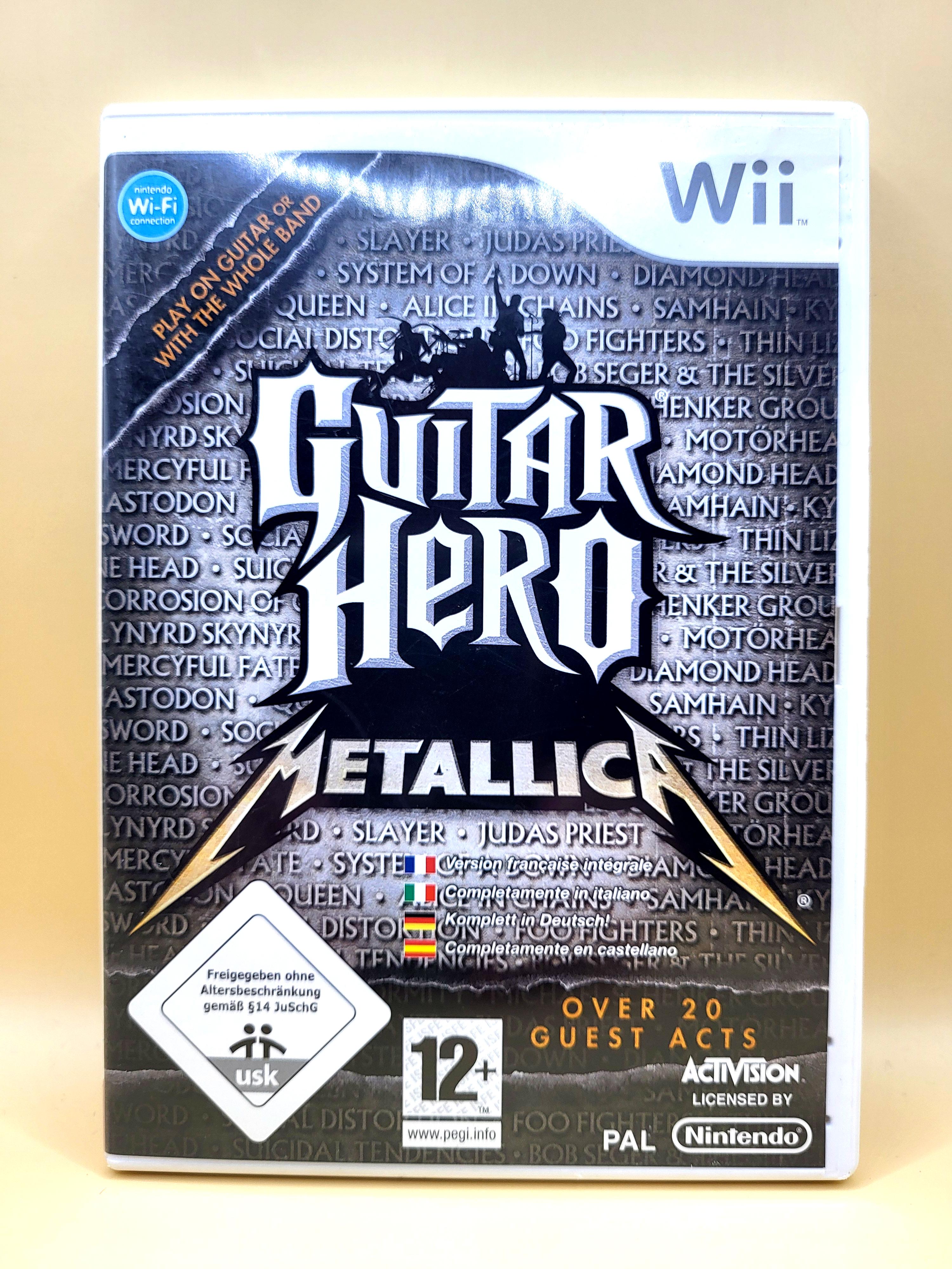 Guitar Hero Metallica - Nintendo Wii