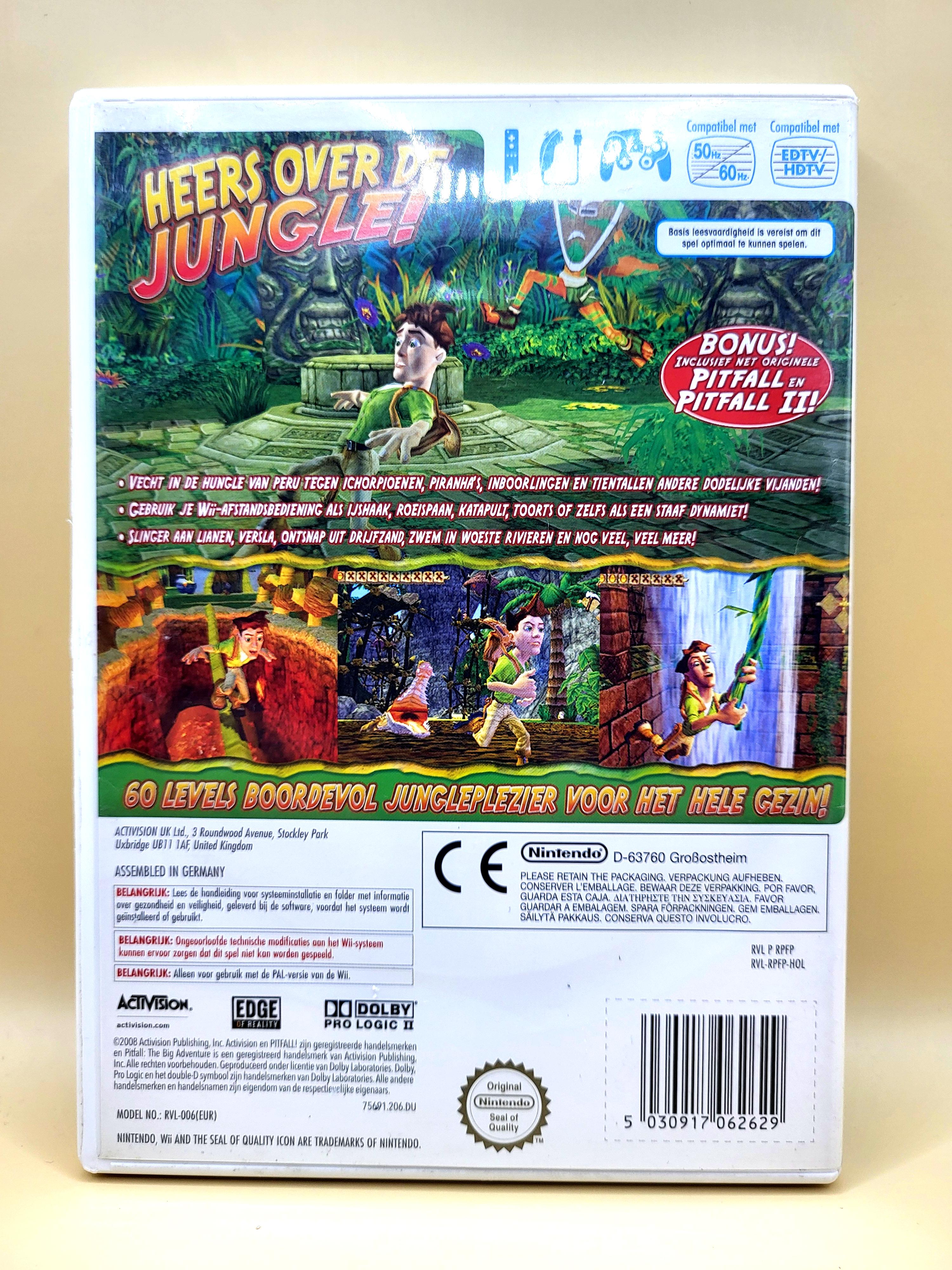 Pitfall The Big Adventure - Nintendo Wii