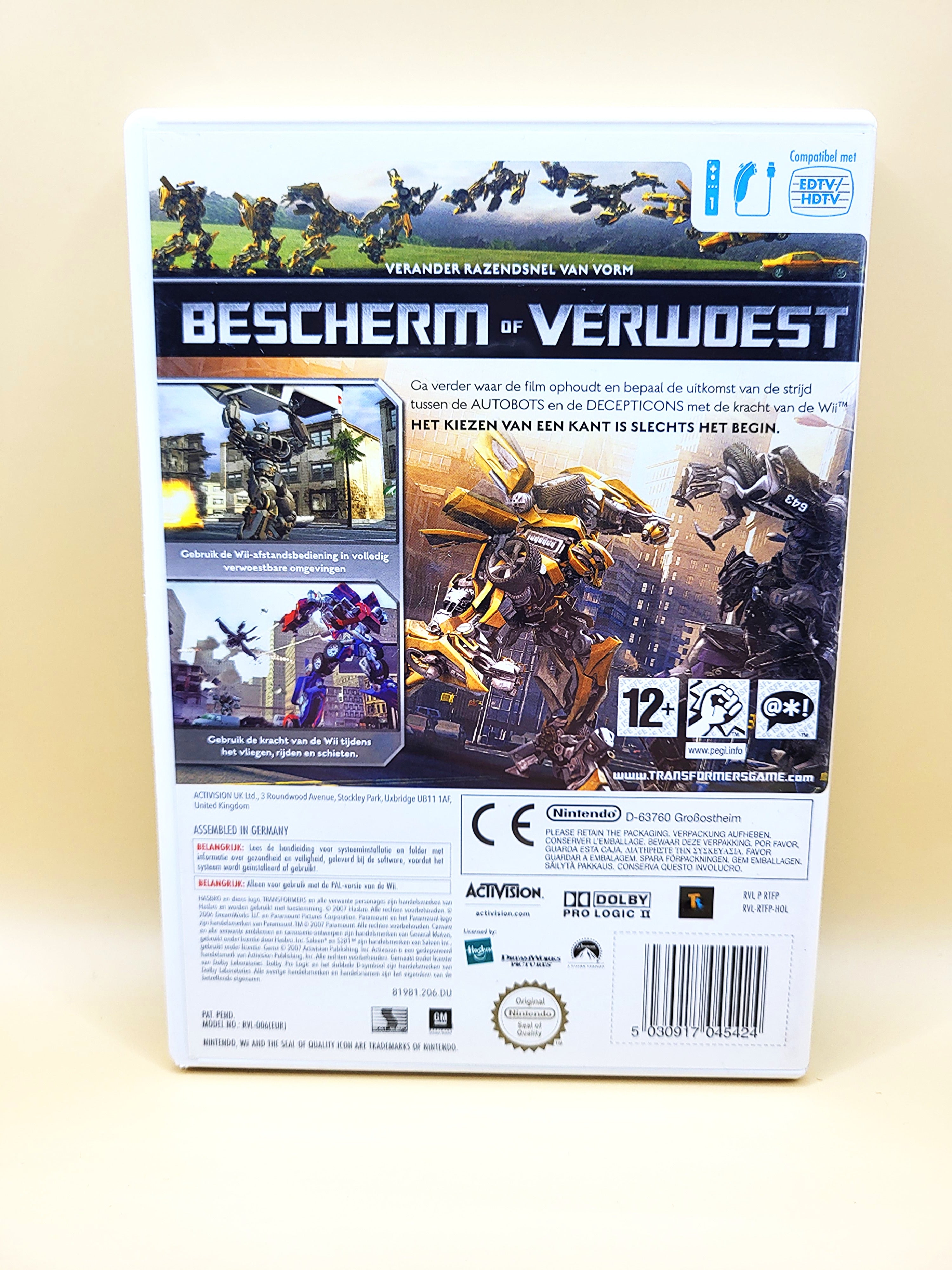 Transformers: The Game - Nintendo Wii