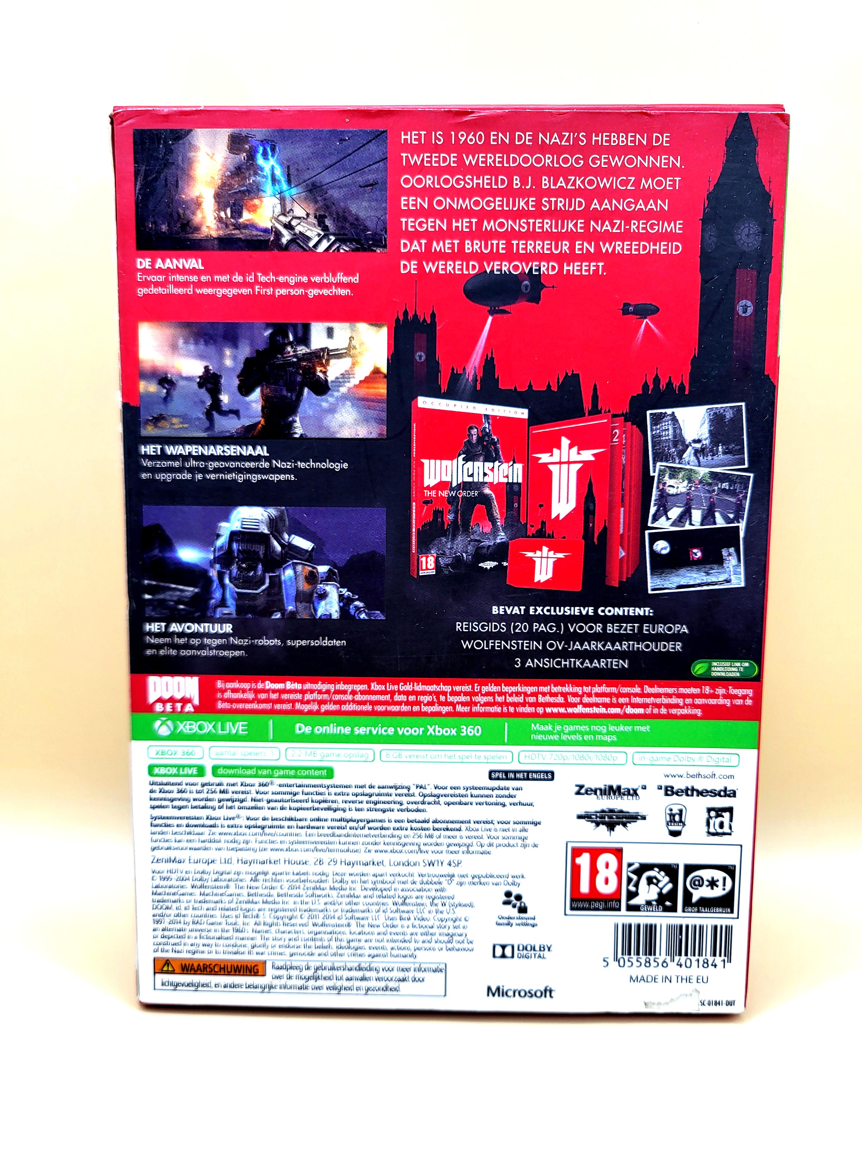 Wolfenstein The New Order Occupied Edition - Xbox 360